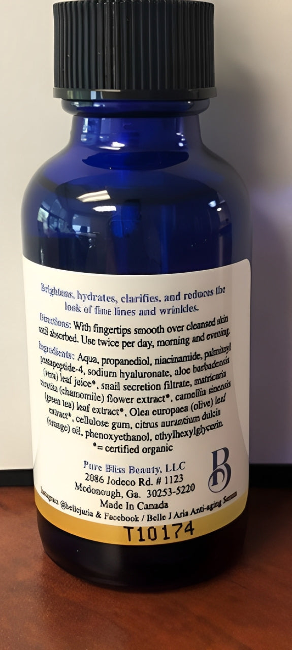 Belle J'Aria Anti-Aging Moisturizing Serum